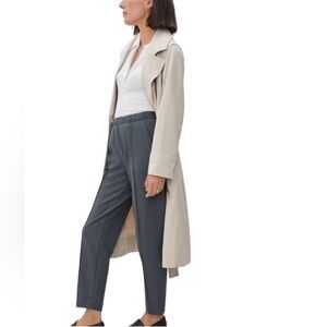 NEW NWT Everlane The Dream Pant in Slate Gray Tapered Leg Trousers Pants Size S